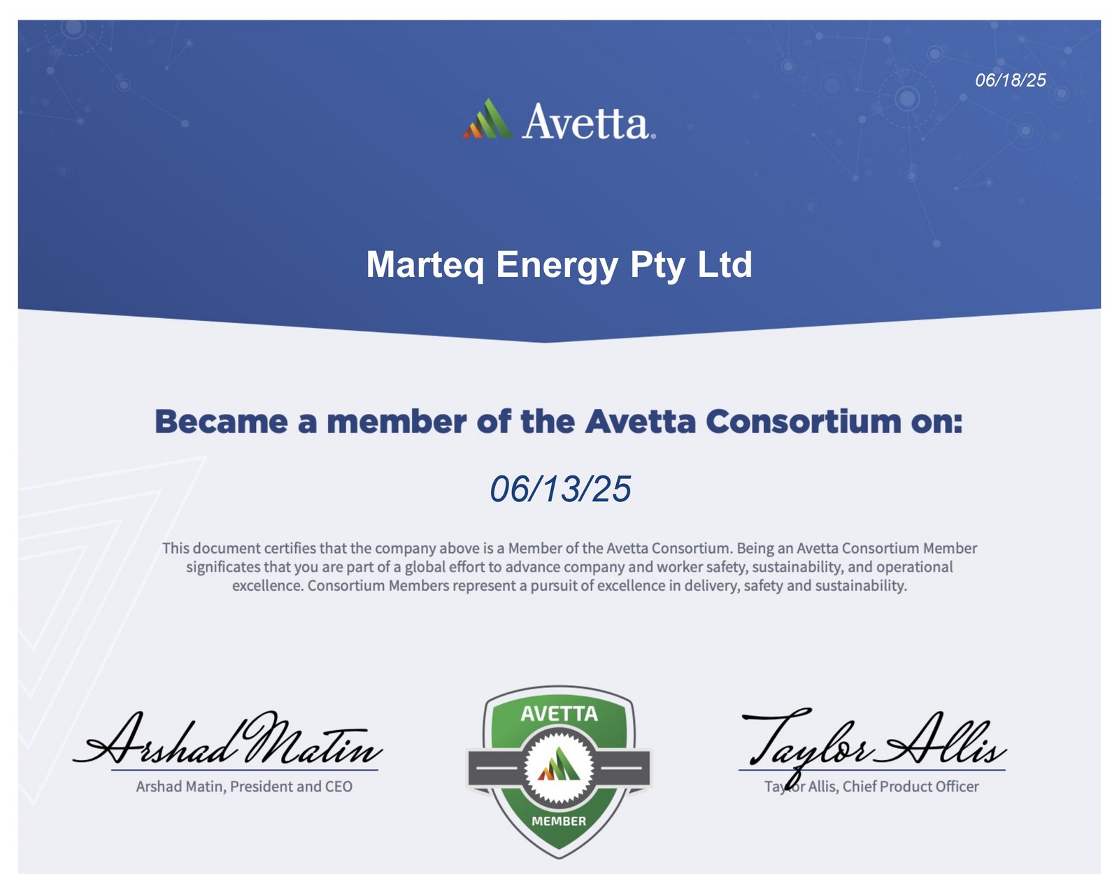 Certificate Image